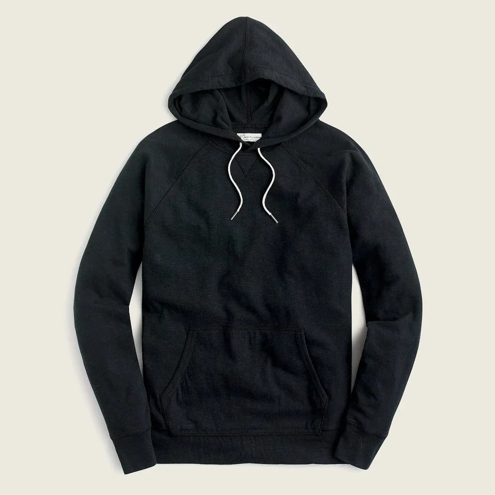 J. Crew Double-knit pullover hoodie M